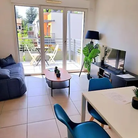 Casa Rosa : Appartement Moderne Avec Balcon Tassin-la-Demi-Lune Buitenkant foto